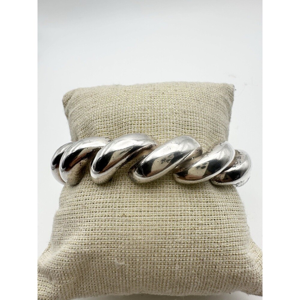 Vintage Italian 925 Sterling Silver San Marco Bracelet 7.25"